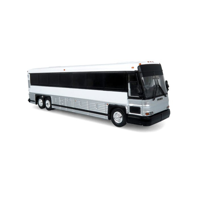 Iconic Replicas 87-0483 1:87 Blank White MCI D4000 Coach Diecast Model