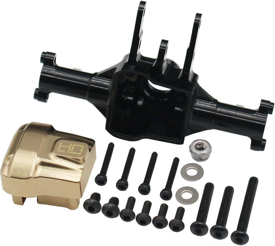 Hot Racing TRXM12H01 TRA TRX-4 Front Aluminum Axle Brass Cover