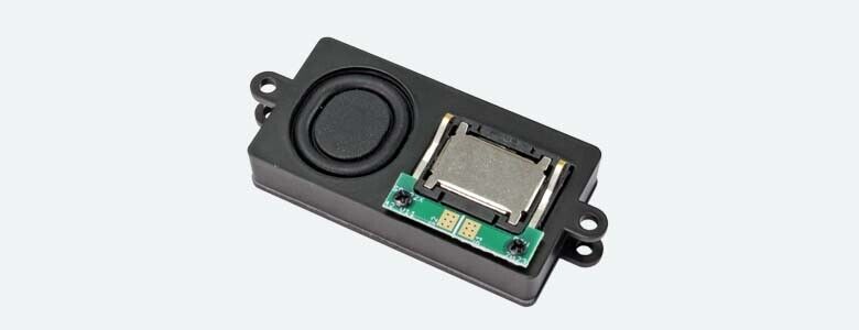 ESU 50345 4 Ohms Passive Radiator Square Speaker