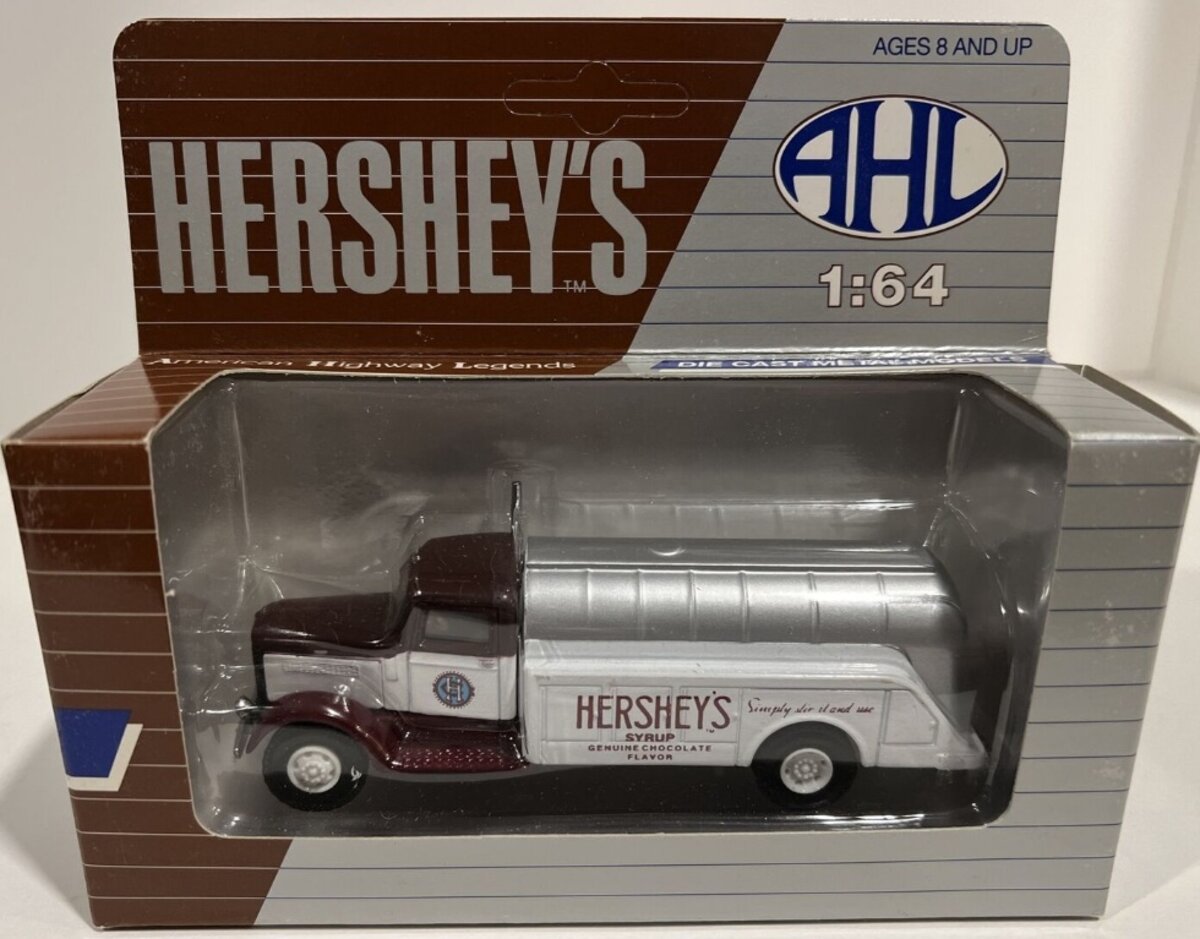 AHL H03060 1:64 Scale "Hershey's Syrup" Peterbilt 260 Tanker Truck Diecast