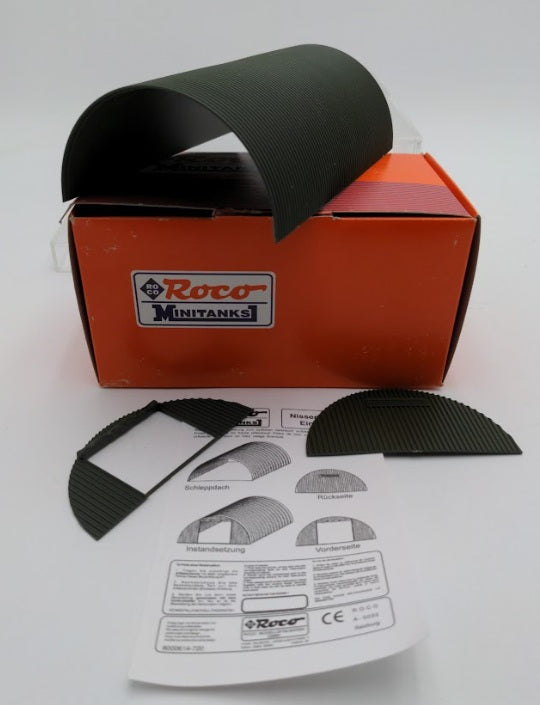 Roco 00614 HO Scale Olive Green Nissen Hut Building Kit