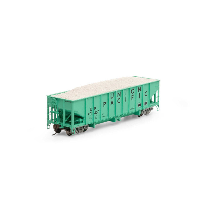 Athearn 7648 HO Union Pacific 40' Ribbed 3-Bay Ballast Hopper #901450
