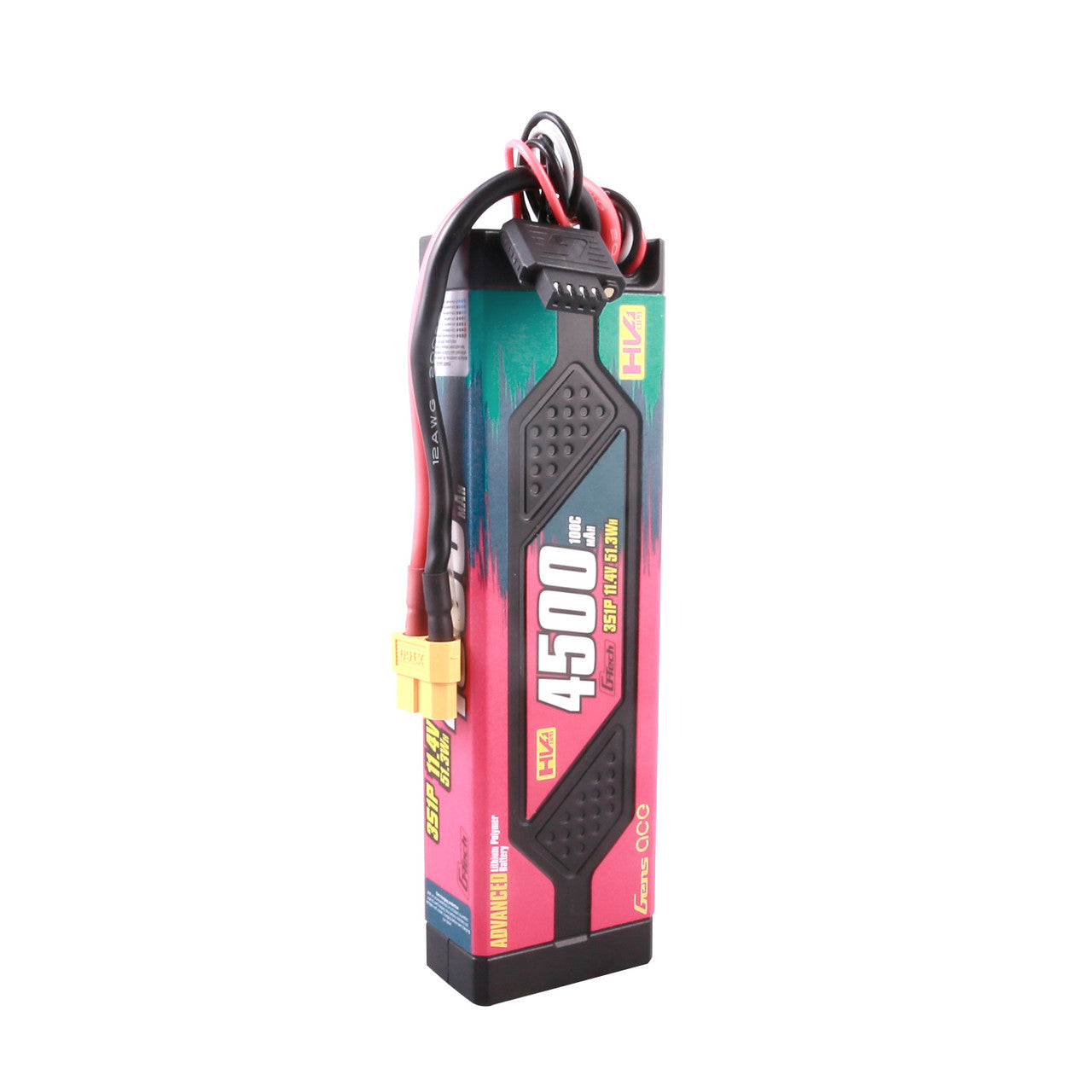 Gens Ace GEA453S10X6GT 4500mAh 3S 11.4V 100C G-Tech Advanced LiPo Battery w/XT60