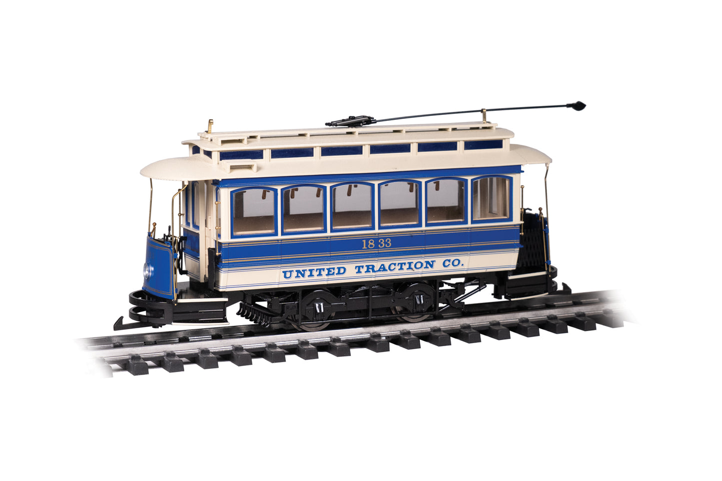 Bachmann 93944 G Union Traction Company Closed Streetcar #1833