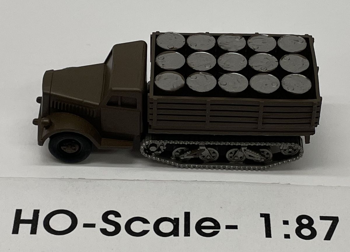Phoenix Precision Models 31040 HO Empty Half-Track Truck