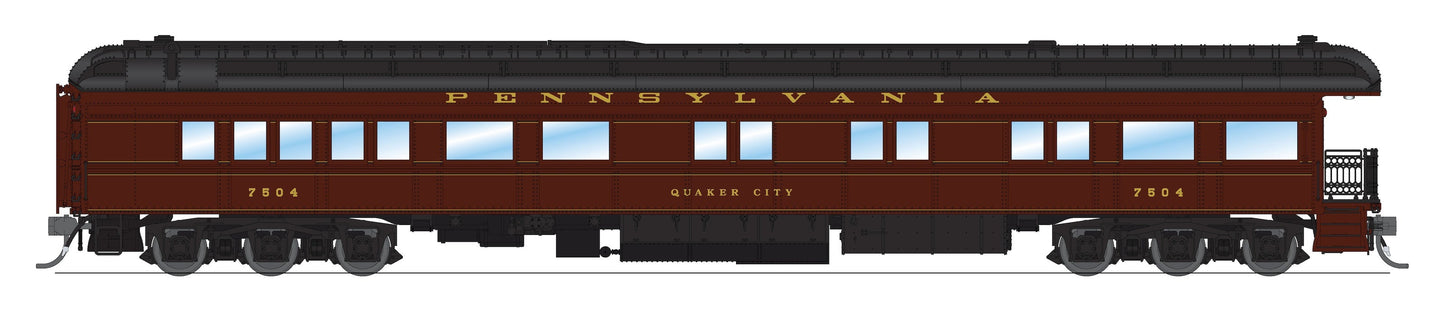 Broadway Limited 8971 HO PRR "Quaker City" Late 1940's Z74D Business Car #7504