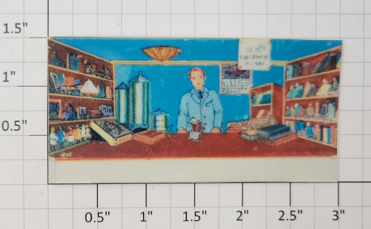 Lionel 114-31 Newsstand Long Window Insert