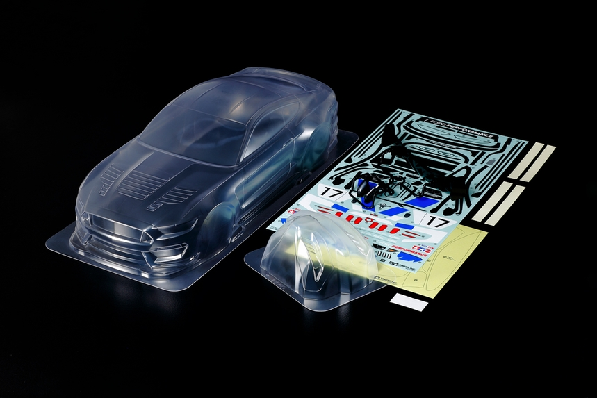 Tamiya 51614 RC Body Set Ford Mustang GT4