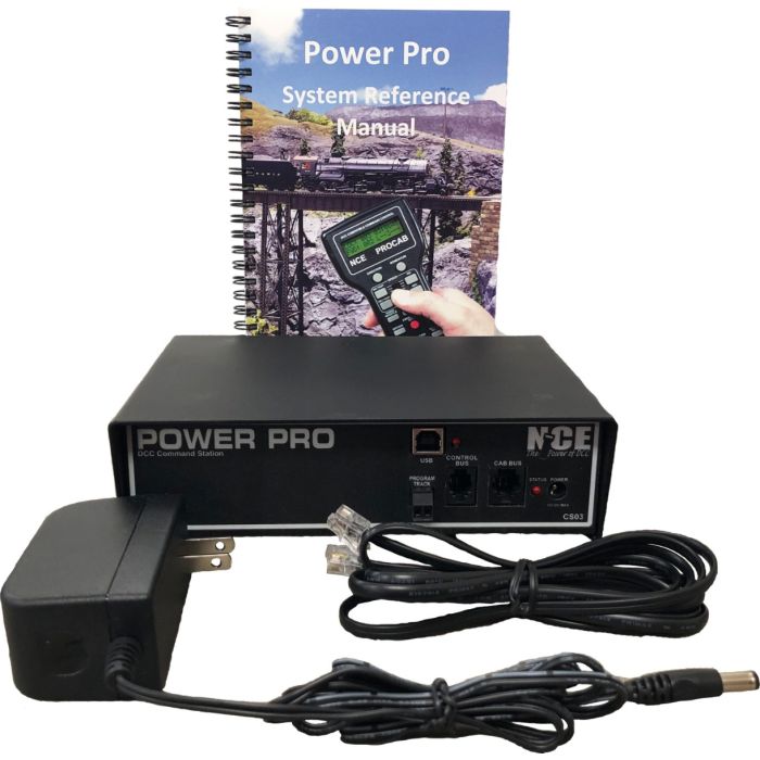 NCE Corporation 050 CS03 Command Station with Manual & Power Supply