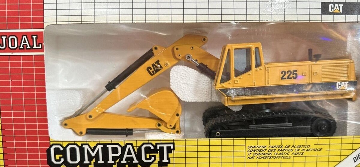 Joal 216 1:70 Scale Diecast Caterpillar 225 Hydraulic Excavator Diecast Metal
