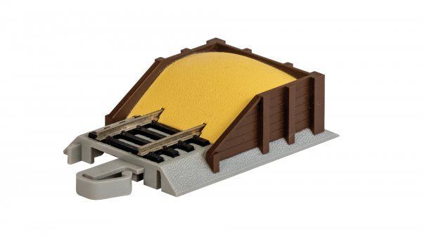 Bachmann 44599 HO E-Z Track Sand Bumpers w/Nickel Silver Rails (Pack of 2)