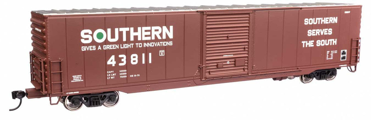Walthers 910-3371 HO SOU 60' PS Single Door Auto Parts Boxcar RTR #43811 LN/Box