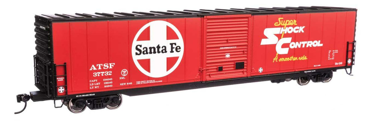Walthers 910-3352 HO Santa Fe 60' PS Single Door Auto Parts Boxcar RTR #37732