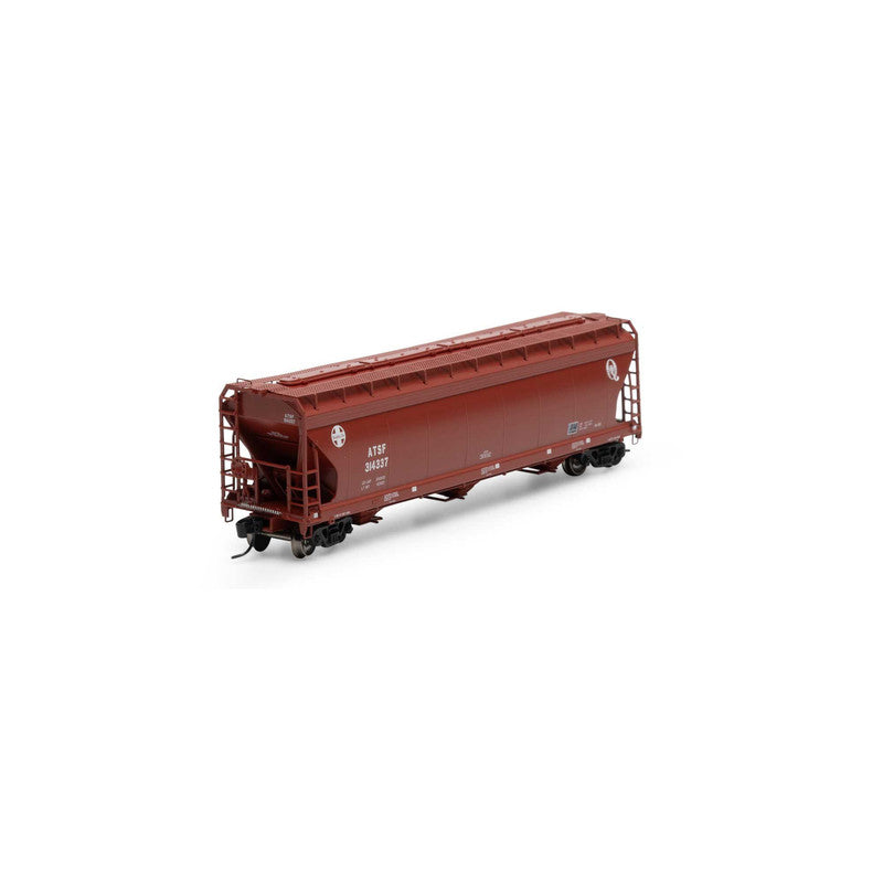 Athearn 12945 N ATSF ACF 4600 3-Bay Center Flow Hopper #314337 MT/Box