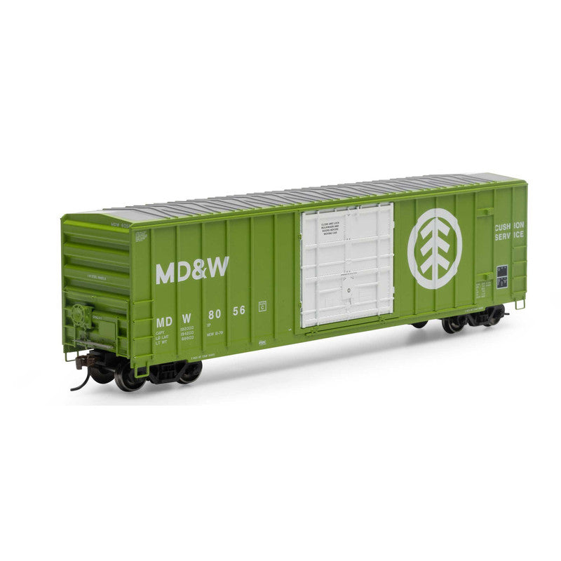 Athearn 18680 HO Minnesota, Dakota & Western FMC 5327 12' Plug Door Box #8056