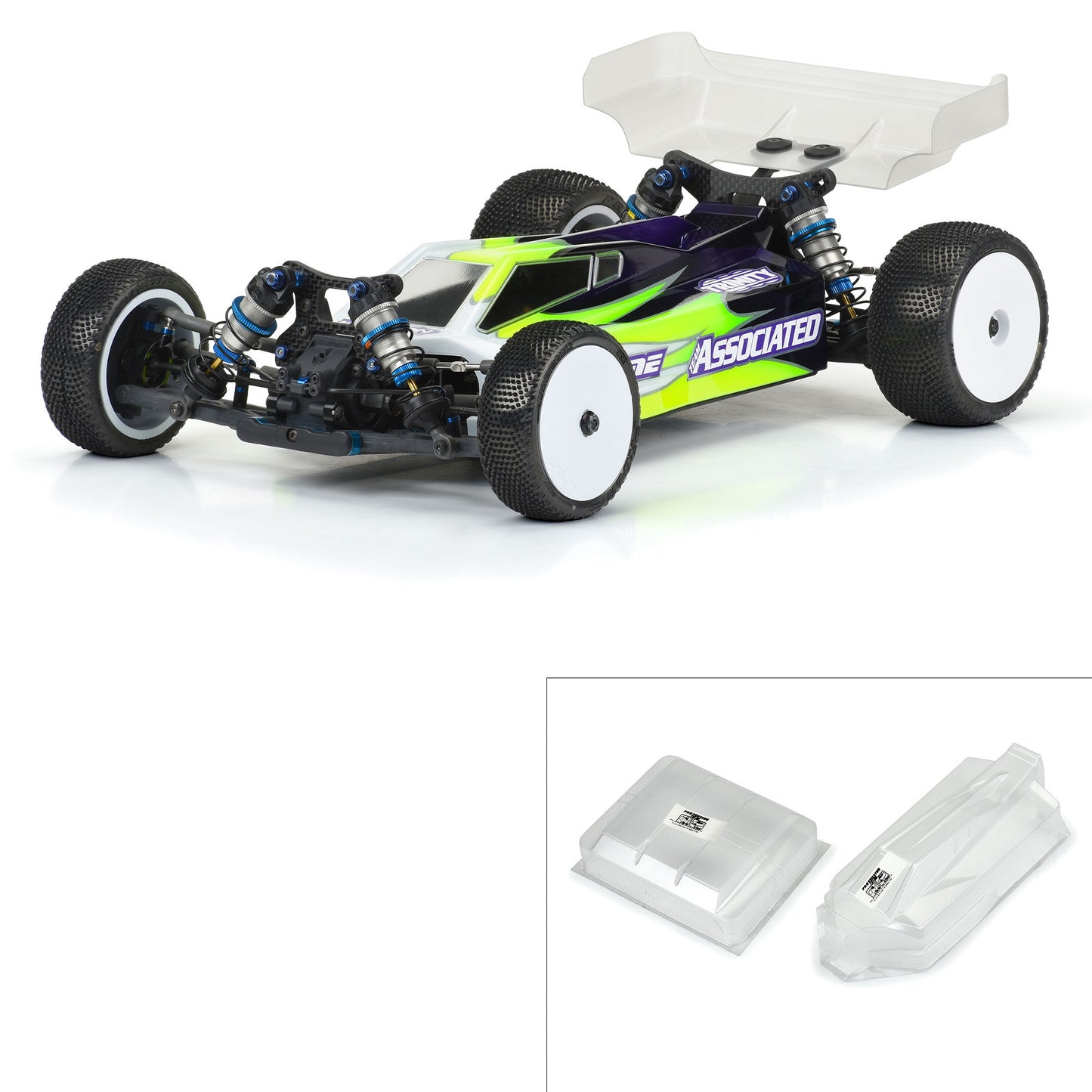 Pro-Line Racing 363200 1:10 AE B74.2 Sector Light Weight Clear Body
