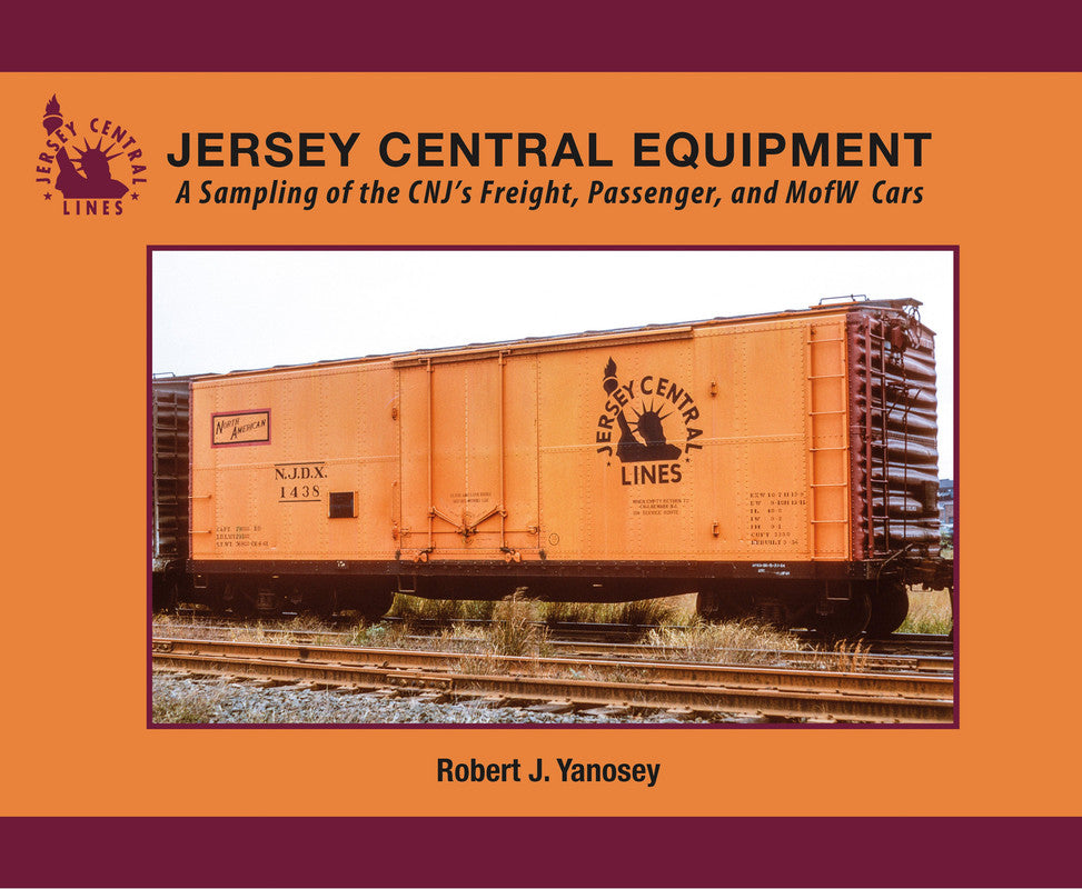 Morning Sun Books 8436 Jersey Central Lines Equipment Softcover Book