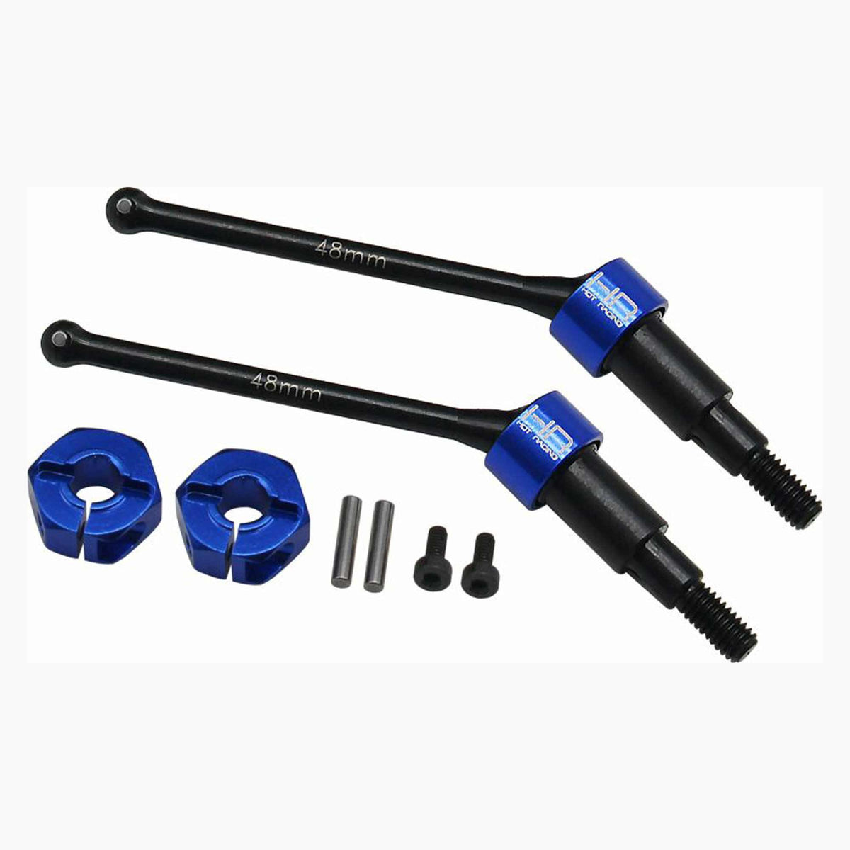 Hot Racing GRM288XF 1:18 Grom HD Steel Universal Front CVD Axles Drive Shafts