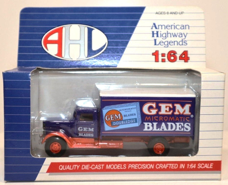 AHL L03012 1:64 Scale Die-Cast "GEM Micromatic Blades" Peterbilt 260