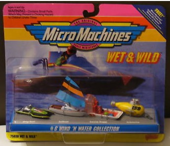Micro Machines 75030 1:87 Wet & Wild Wind 'N Water Collection #6