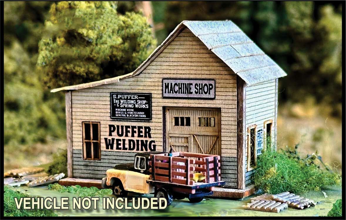 Bar Mills 5031 N 2-1/2 x 1-1/2" Puffer Welding Laser-Cut Wood Kit