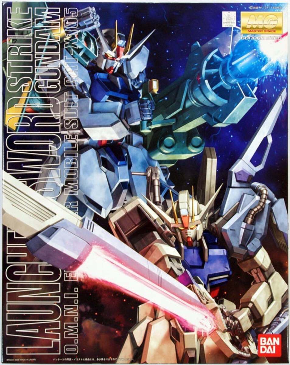 Bandai 2028922 1:100 MG Launcher/Sword Strike Gundam Plastic Kit