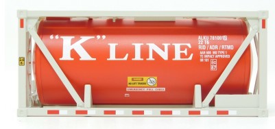 K-Line K-7810015 O Scale America Container Intermodal ISO Tank & Frame