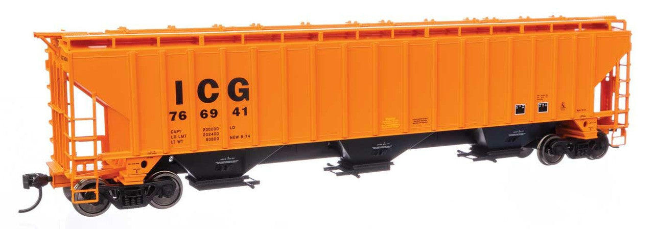 Walthers 910-49044 HO ICG 57' Trinity 4750 3-Bay Covered Hopper RTR #766941