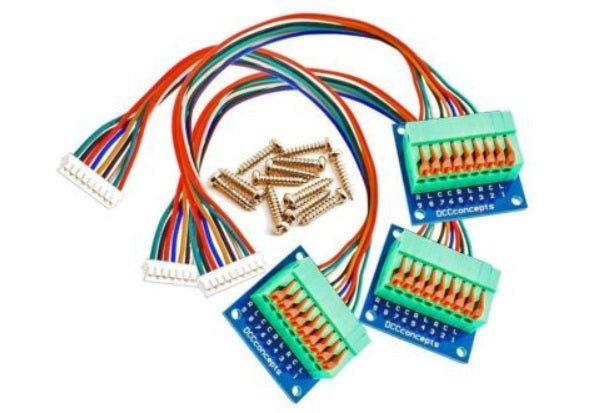 DCC Concepts 00645 SFH Solder-Free Harnesses W/Solder Free Connectors