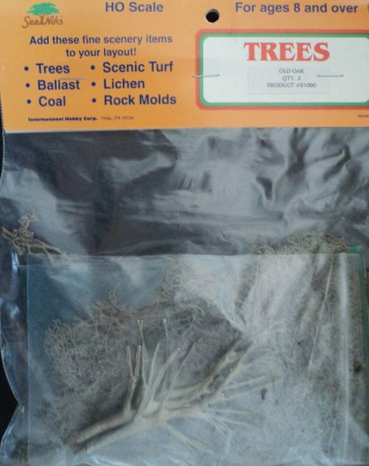 IHC 8100 HO Scale Old Oak Trees Kit