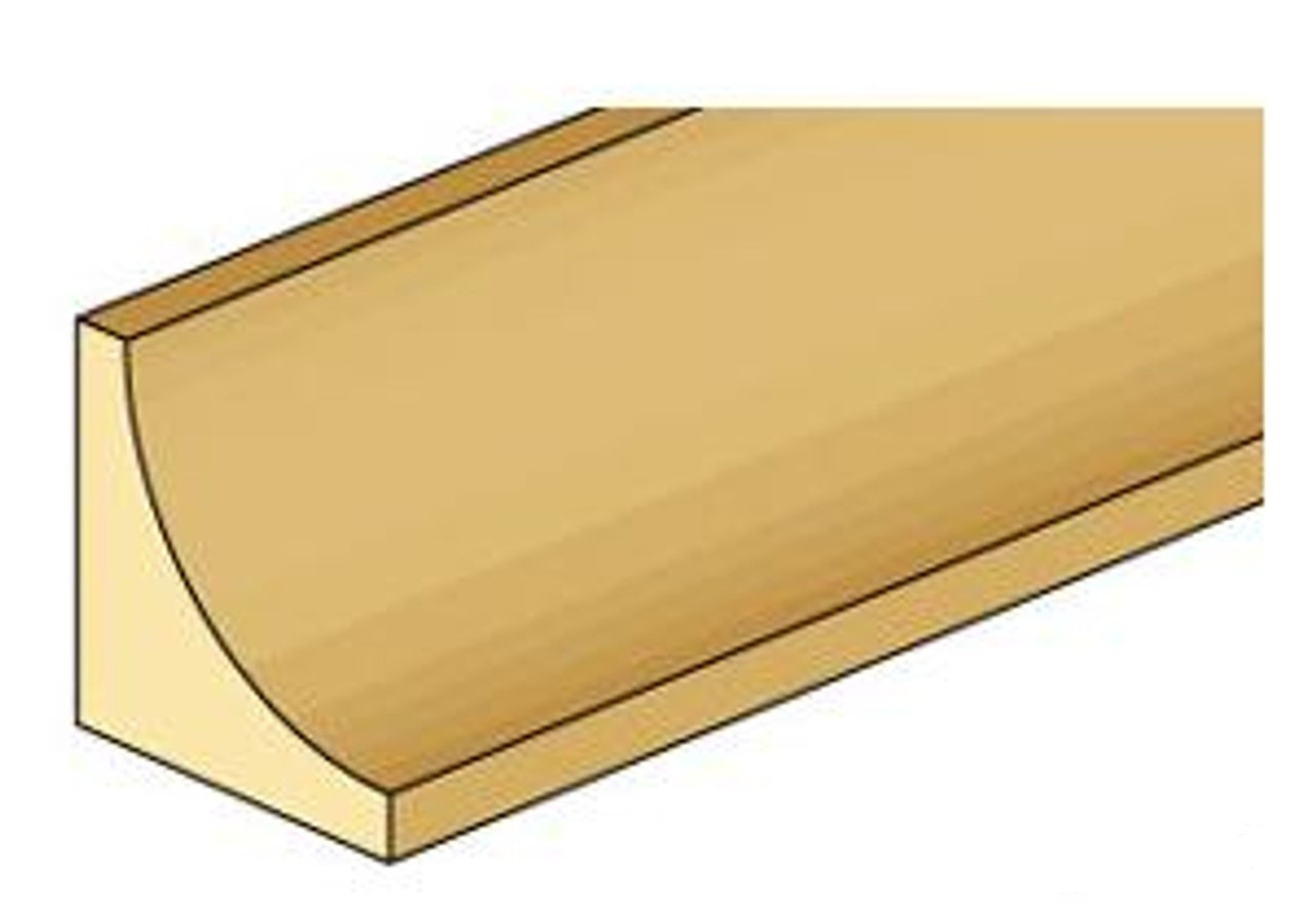 Northeastern Scale Lumber 94 I 1/8" x 24" Cove Moulding