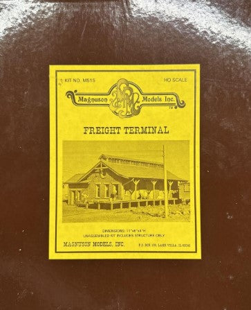 Magnuson Models 439-515 HO Scale Freight Terminal Building Kit