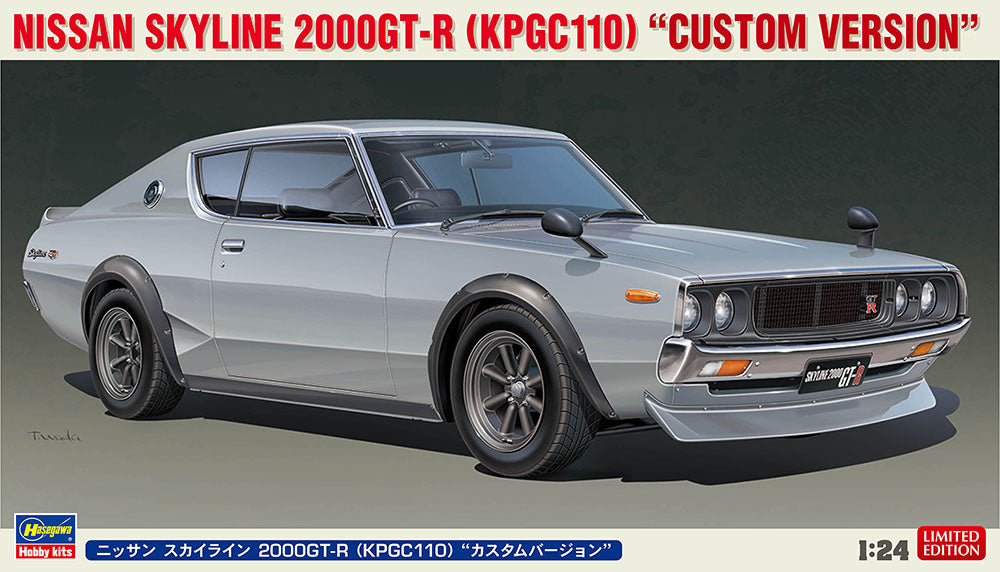 Hasegawa 20669 1:24 Nissan Skyline 2000 GT-R Car Plastic