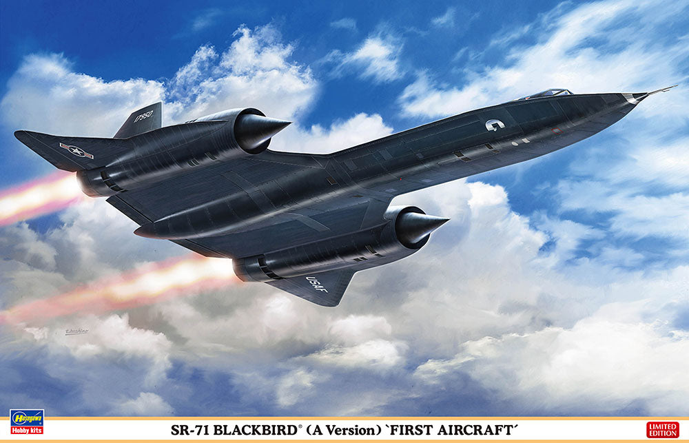 Hasegawa 02464 1:72 SR-71 Blackbird A Version Aircraft Plastic Model Kit