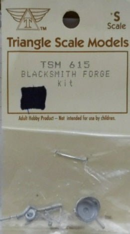 Triangle Scale Models 615 S Scale Blacksmith Forge Metal Kit
