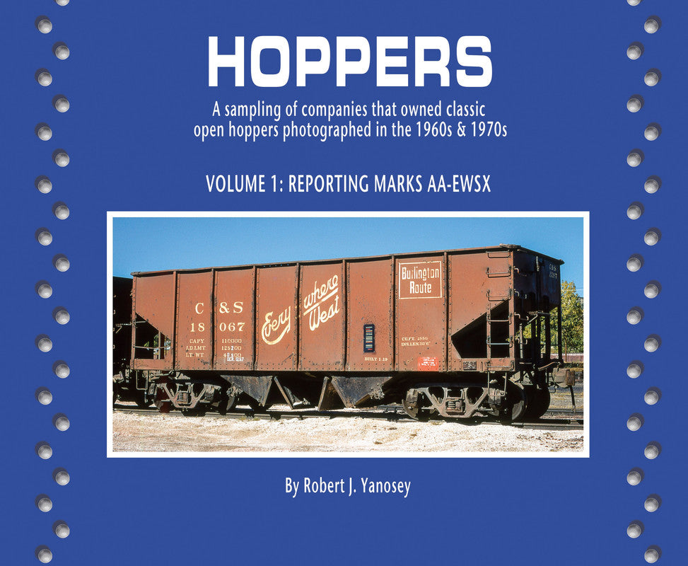 Morning Sun Books 8495 Hoppers Volume 1: Reporting Marks AA-EWSX Softcover Book