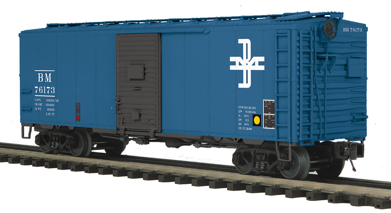 MTH 20-99393 O Boston & Maine Premier 40’ AAR Box Car