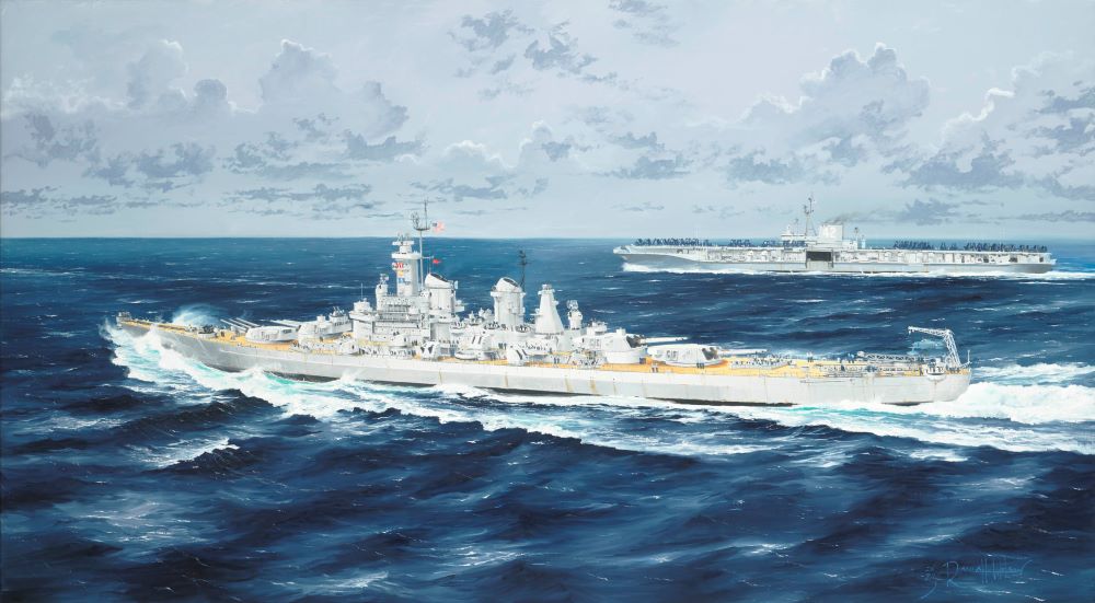 Trumpeter 05372 1:350 USS Montana BB-67 Battleship Plastic Model Kit