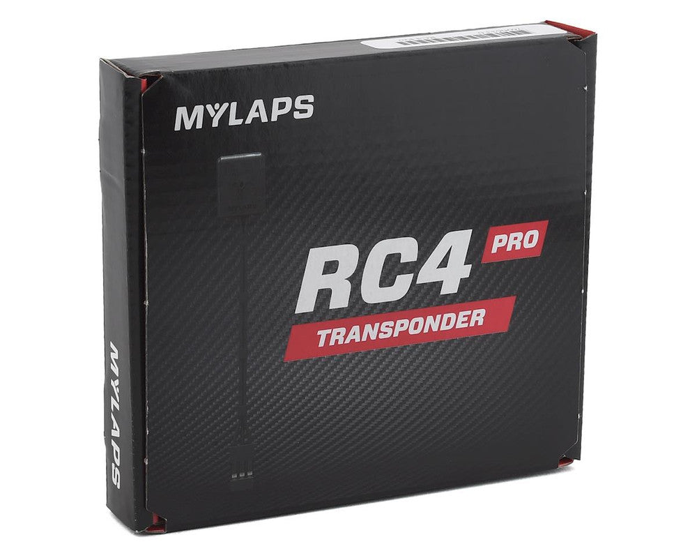 MYLAPS 10R147 Black RC4 Pro Direct Powered Personal Transponder