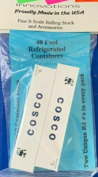 Deluxe Innovations C-413 N Cosco 40 Foot Refrigerated Containers (Pack of 2)