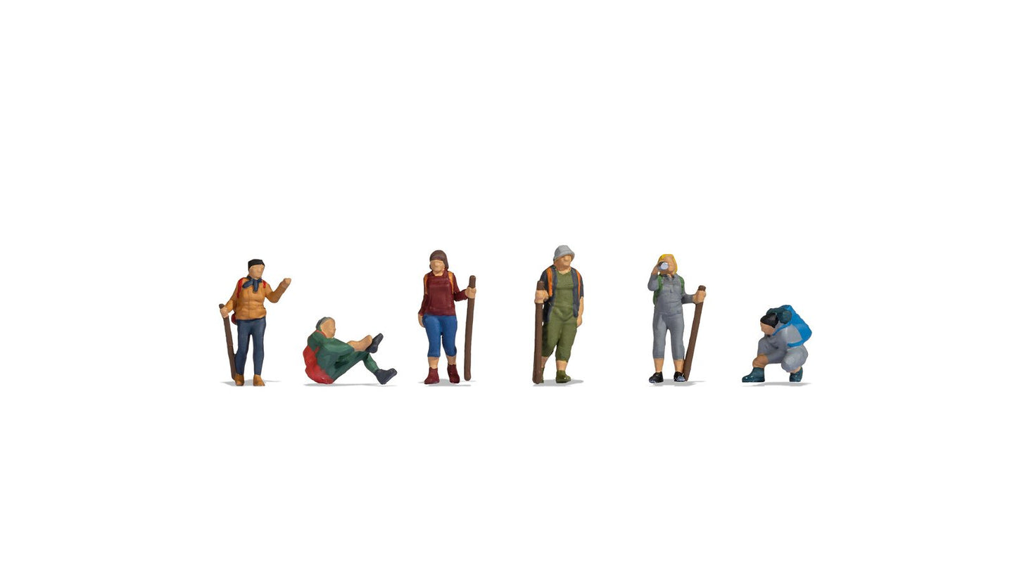 Noch 15868 HO Pilgrims Plastic Figures (Set of 6)