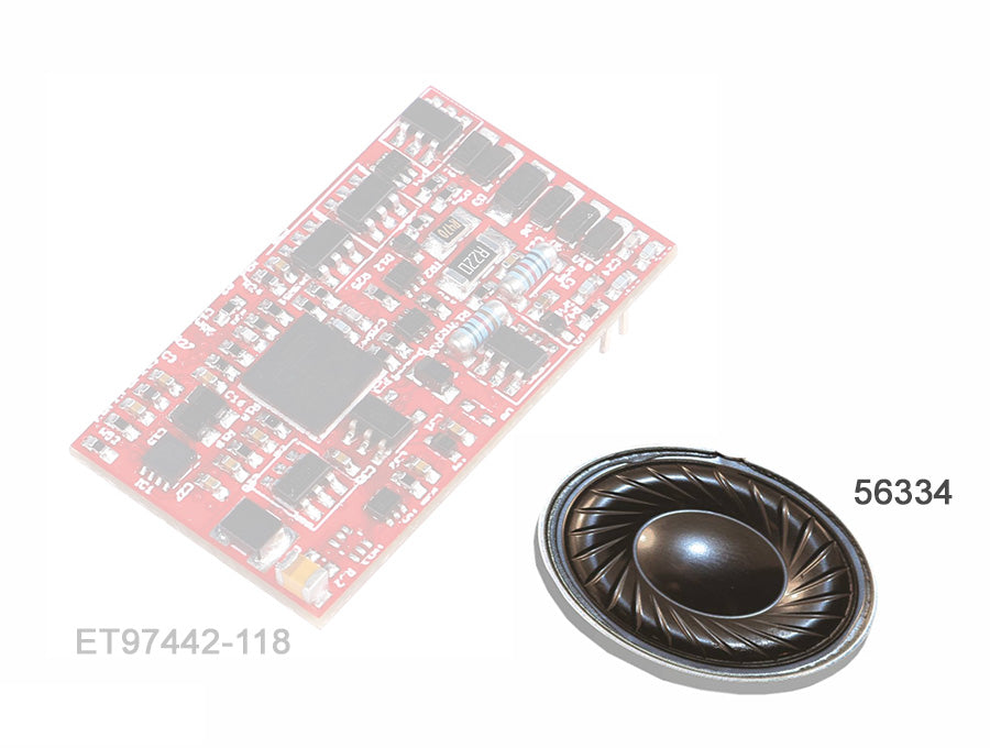 Piko 56334 PSD XP 5.1 KM4000 PluX22 4-Ohm Round Speaker