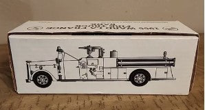 Ertl 655-3838/F128 J.C. Penney 1955 Ward La France Fire Truck Locking Bank w/Key