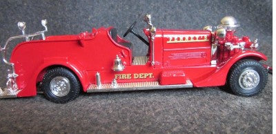 Ertl 9635 1:30 Die-Cast 1937 J.C. Penney Fire Department Ahrens-Fox Pumper Bank