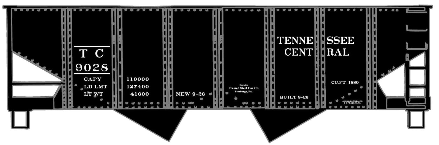Accurail 2591 HO Tennessee Central 55-Ton USRA Twin Hopper Kit
