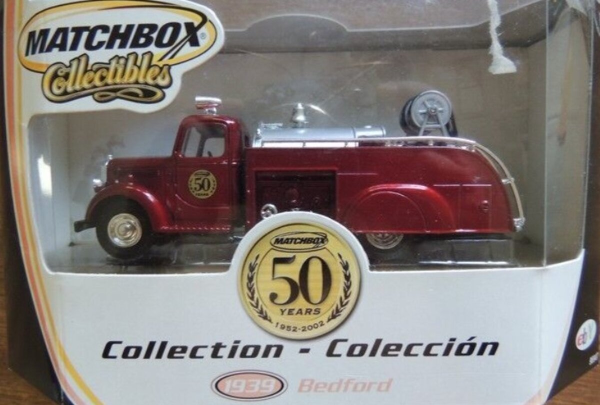 Matchbox 96947 1/43 1939 Bedford Fire 50th Years Anniversary Collection Die-Cast