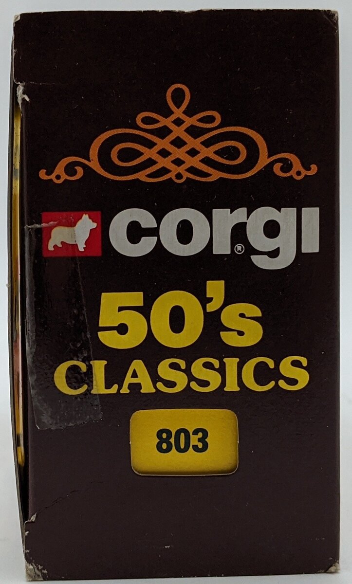 Corgi 803 1:36 Die Cast 50's Classics 1953 Red/Black Jaguar XK120