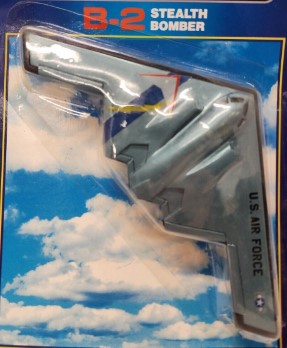 Tootsietoy 2919 1:87 Diecast U.S.A. Air Force B-2 Stealth Bomber Aircraft