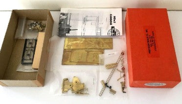 Precision Scale Co. PK-69 HOn3 Scale D & RGW 8 Wheel 23' Caboose Model Kit