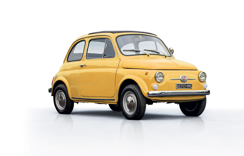 Italeri 4715 1:12 1968 Fiat 500F Car Upgraded Edition Plastic